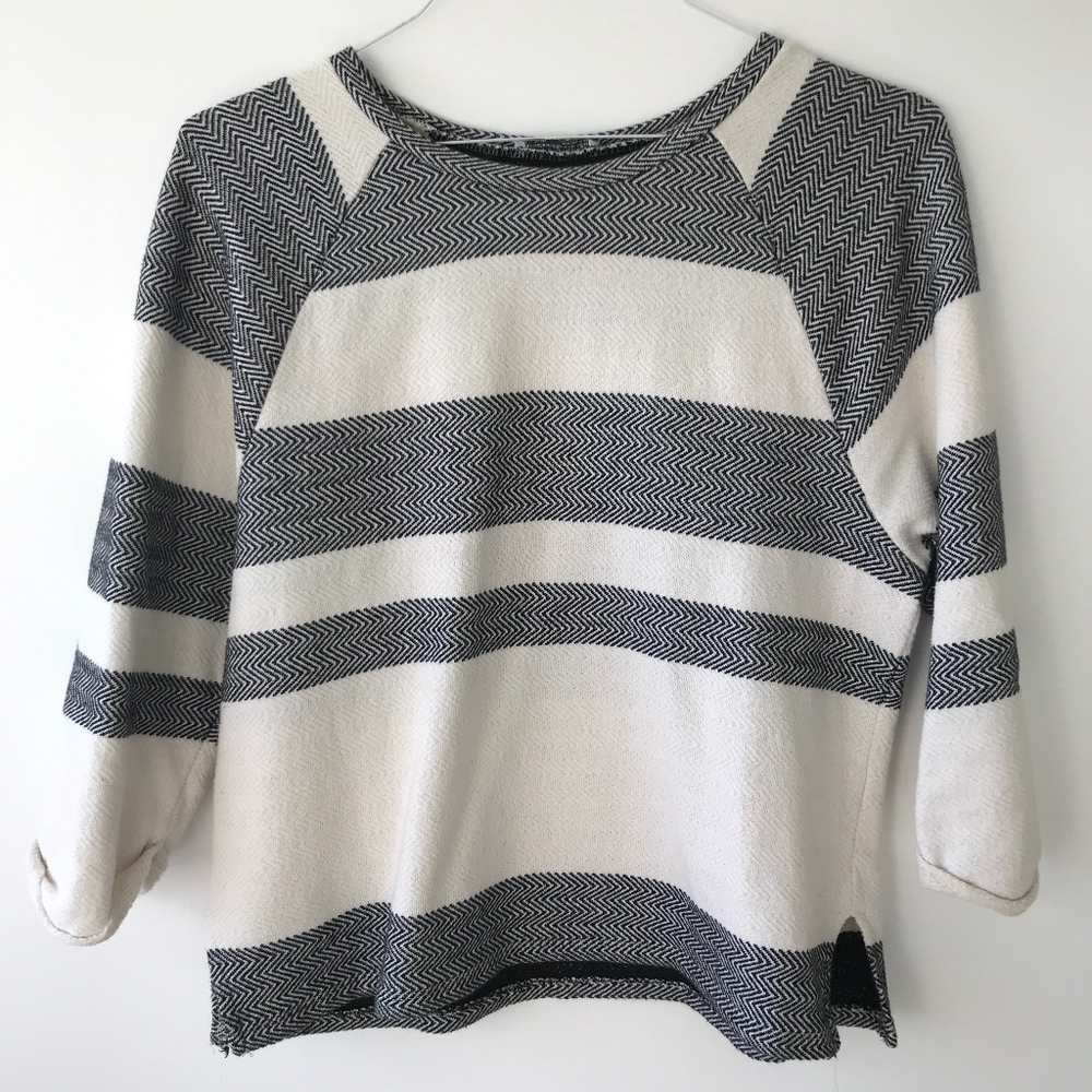 Zara Knit Striped Top